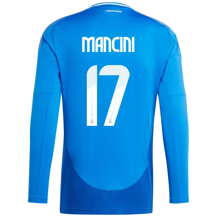 ITALY FIGC HOME JERSEY LONG SLEEVES 2024
