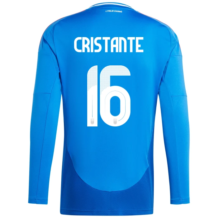 ITALY FIGC HOME JERSEY LONG SLEEVES 2024