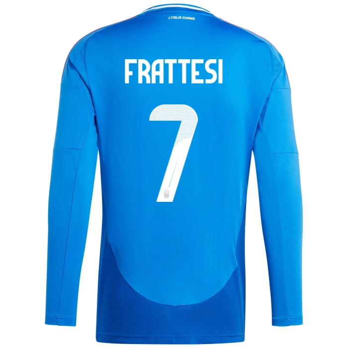 ITALY FIGC HOME JERSEY LONG SLEEVES 2024