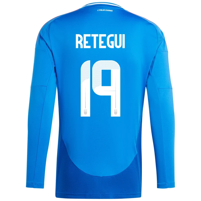 ITALY FIGC HOME JERSEY LONG SLEEVES 2024