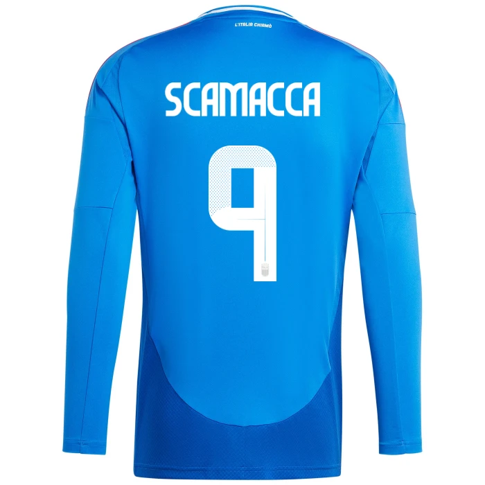 ITALY FIGC HOME JERSEY LONG SLEEVES 2024