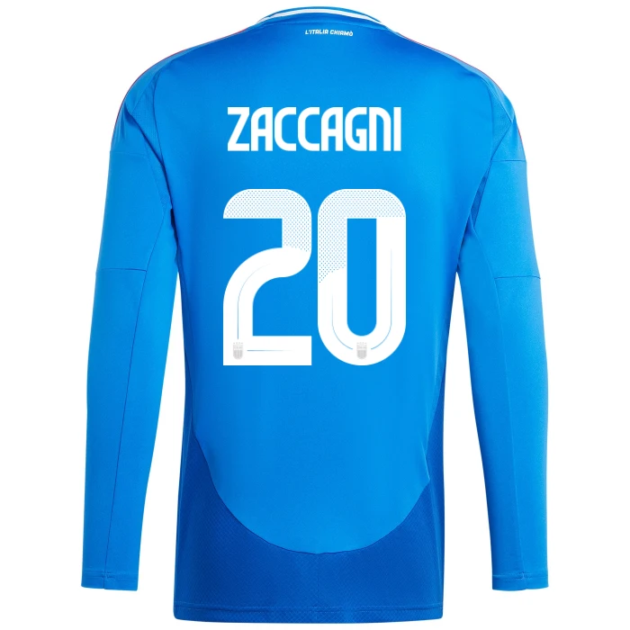 ITALY FIGC HOME JERSEY LONG SLEEVES 2024