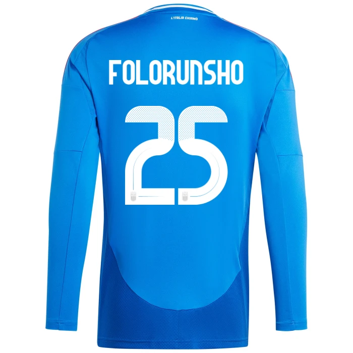 ITALY FIGC HOME JERSEY LONG SLEEVES 2024