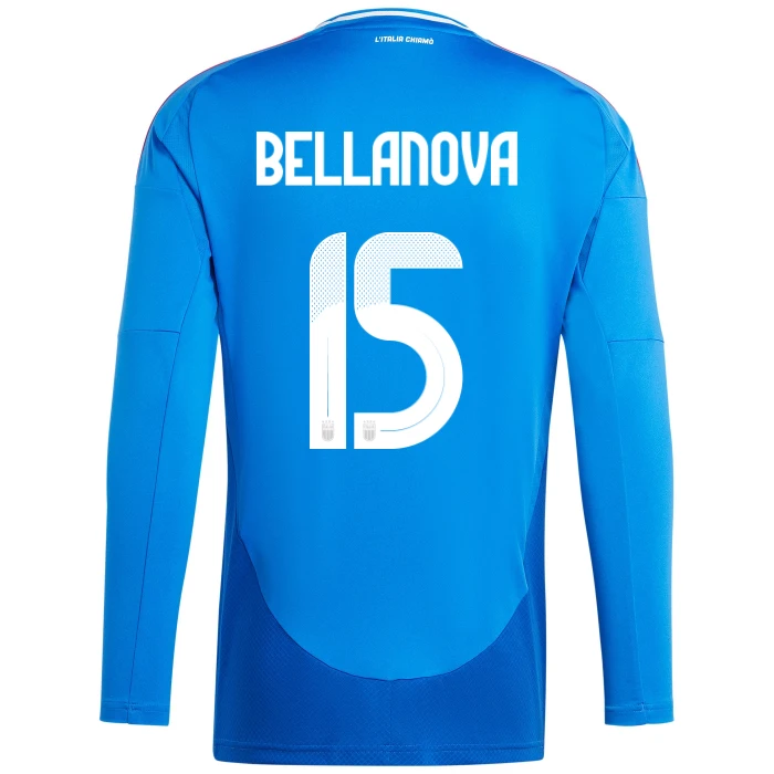 ITALY FIGC HOME JERSEY LONG SLEEVES 2024