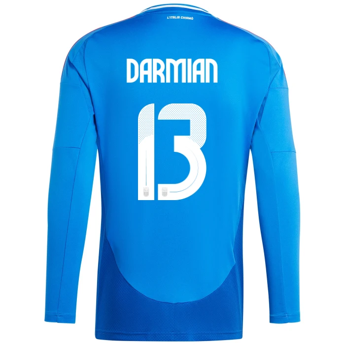 ITALY FIGC HOME JERSEY LONG SLEEVES 2024