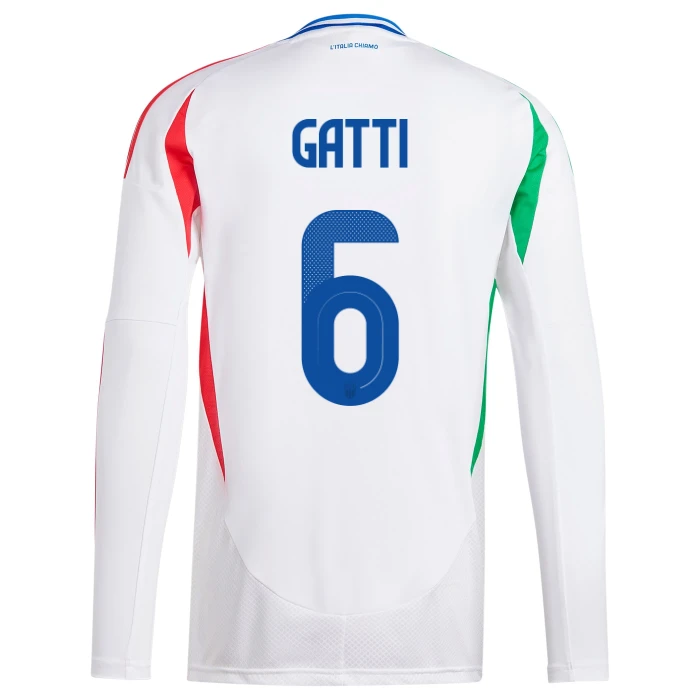 ITALY FIGC AWAY JERSEY LONG SLEEVES 2024