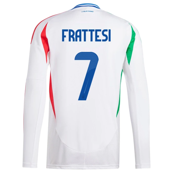 ITALY FIGC AWAY JERSEY LONG SLEEVES 2024