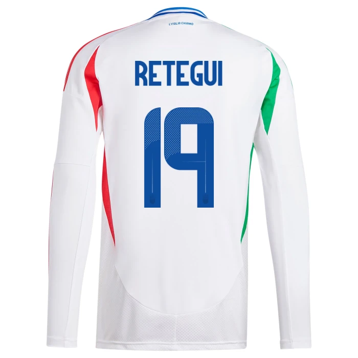 ITALY FIGC AWAY JERSEY LONG SLEEVES 2024