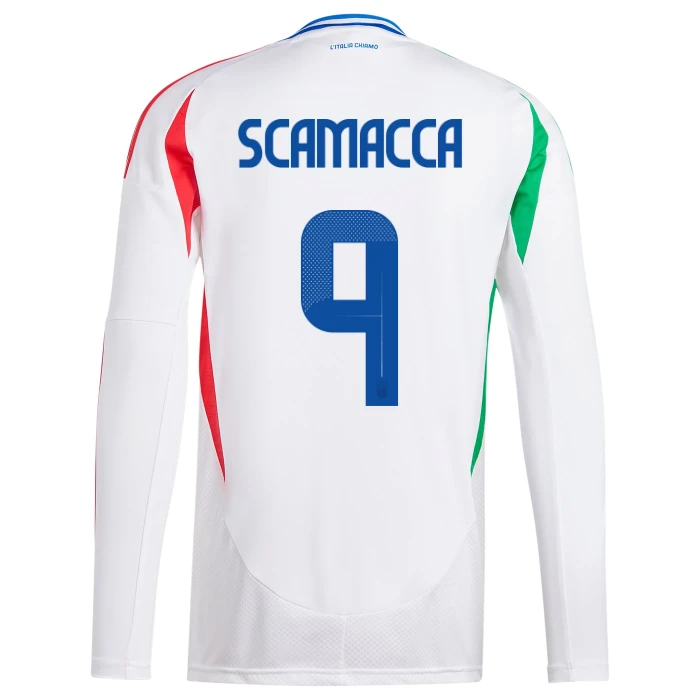 ITALY FIGC AWAY JERSEY LONG SLEEVES 2024