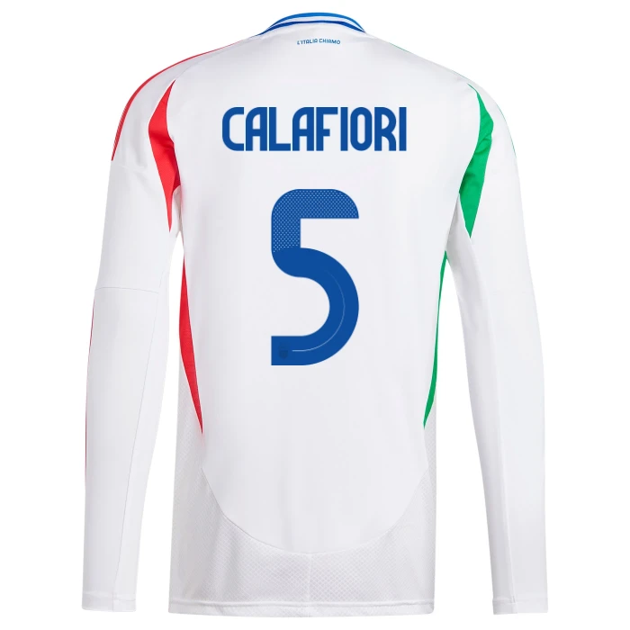 ITALY FIGC AWAY JERSEY LONG SLEEVES 2024