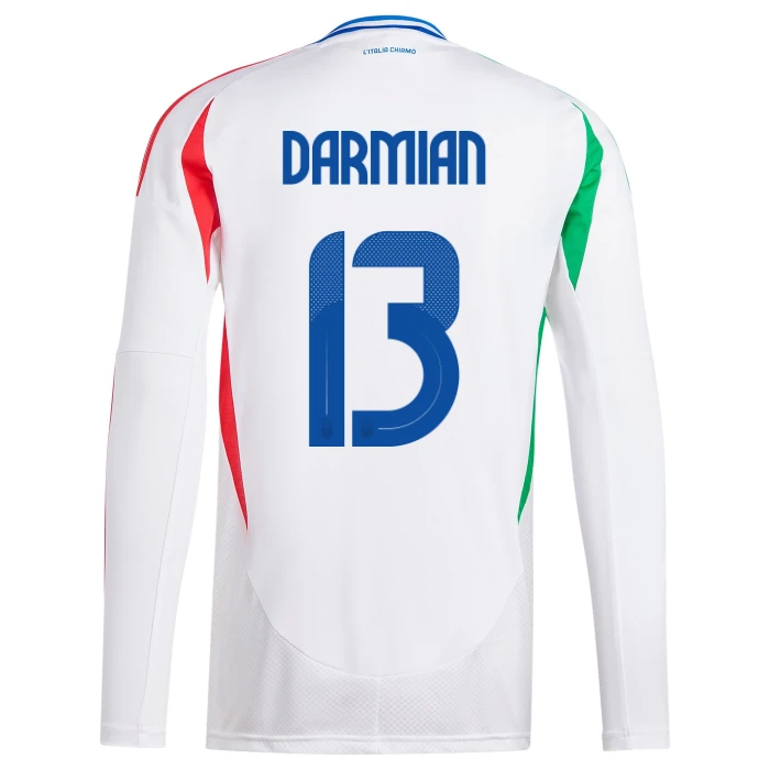 ITALY FIGC AWAY JERSEY LONG SLEEVES 2024