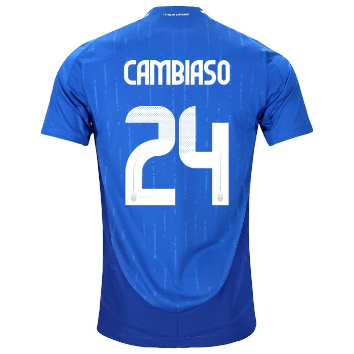 ITALY FIGC HOME AUTHENTIC JERSEY 2024