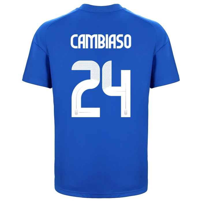 ITALY FIGC HOME FAN JERSEY 2024