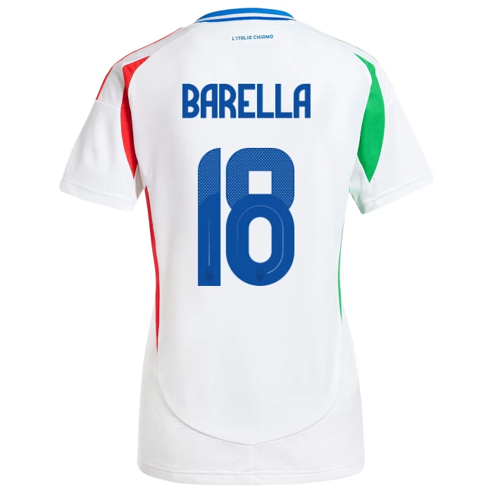 ITALY FIGC AWAY JERSEY 2024 - WOMAN