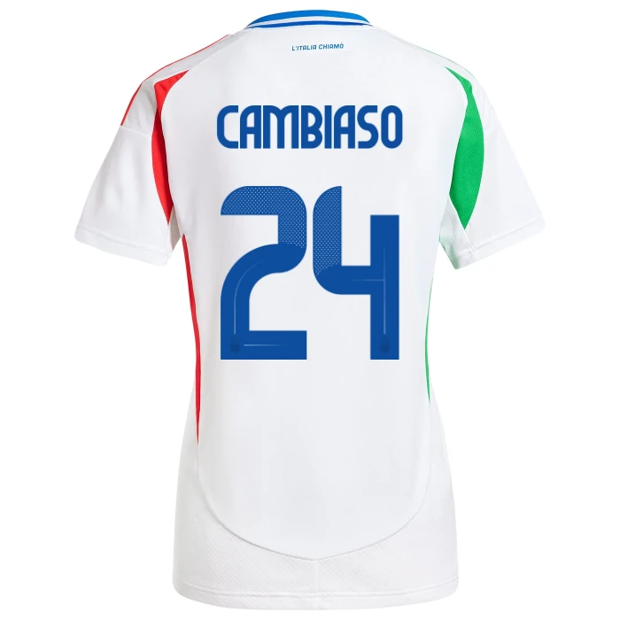ITALY FIGC AWAY JERSEY 2024 - WOMAN