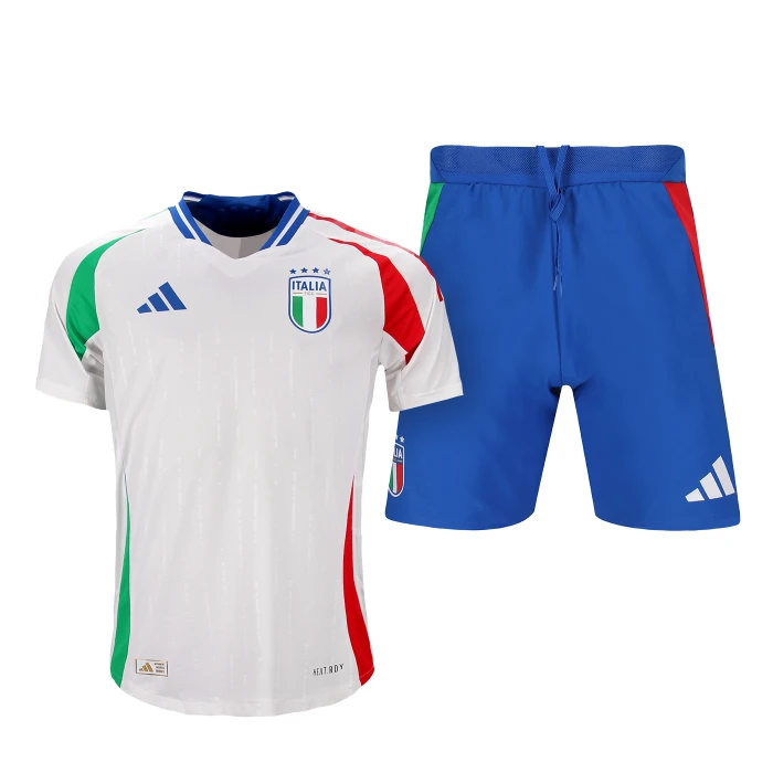 PACK ITALY FIGC AWAY AUTHENTIC JERSEY 2024 + ITALY FIGC AWAY AUTHENTIC SHORTS 2024