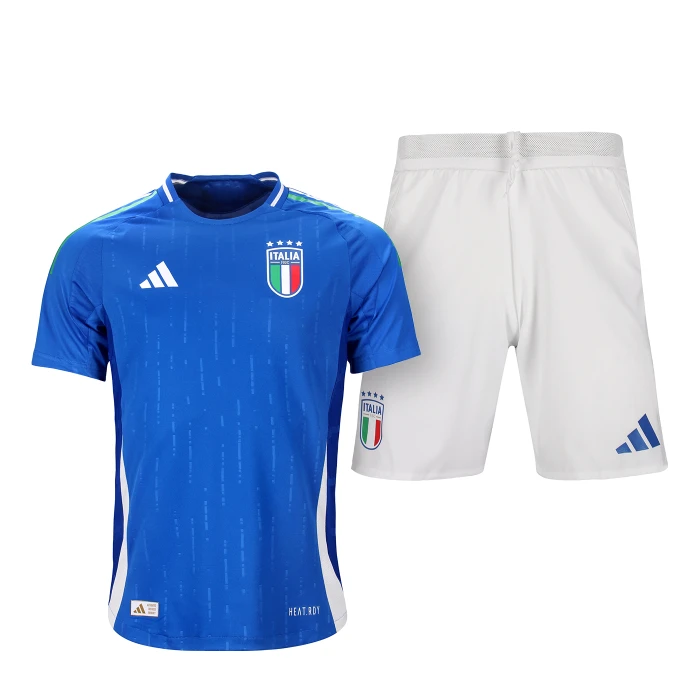 PACK ITALY FIGC HOME AUTHENTIC JERSEY 2024 + ITALY FIGC HOME AUTHENTIC SHORTS 2024