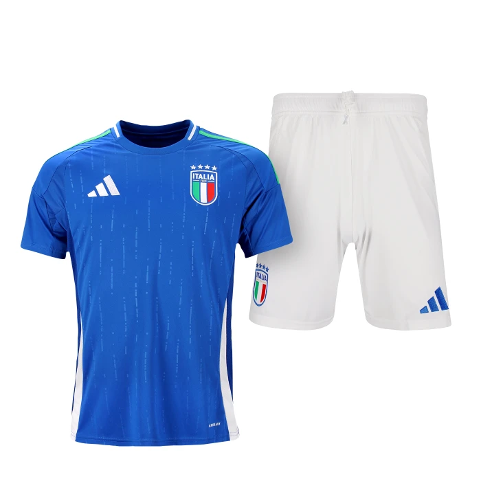 PACK ITALY FIGC HOME JERSEY 2024 + ITALY FIGC HOME SHORTS 2024