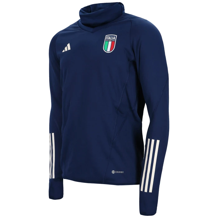 ITALY FIGC BLUE PRO WARM TRACKTOP