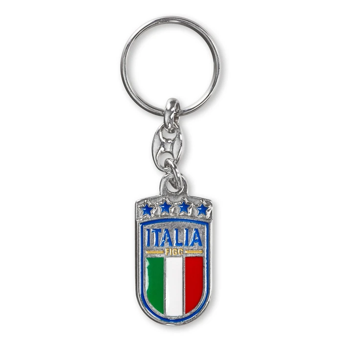ITALY FIGC METAL LOGO KEY RING