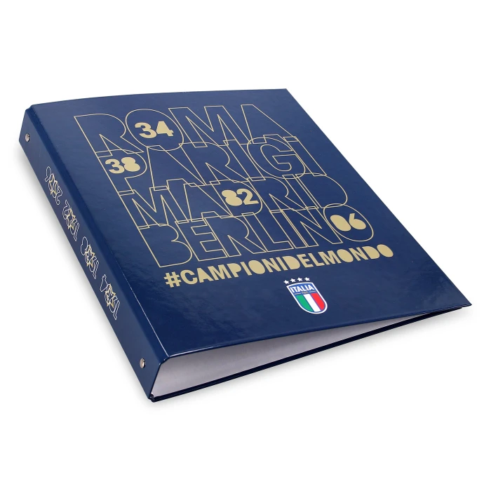 ITALY FIGC RING BINDER #CAMPIONIDELMONDO