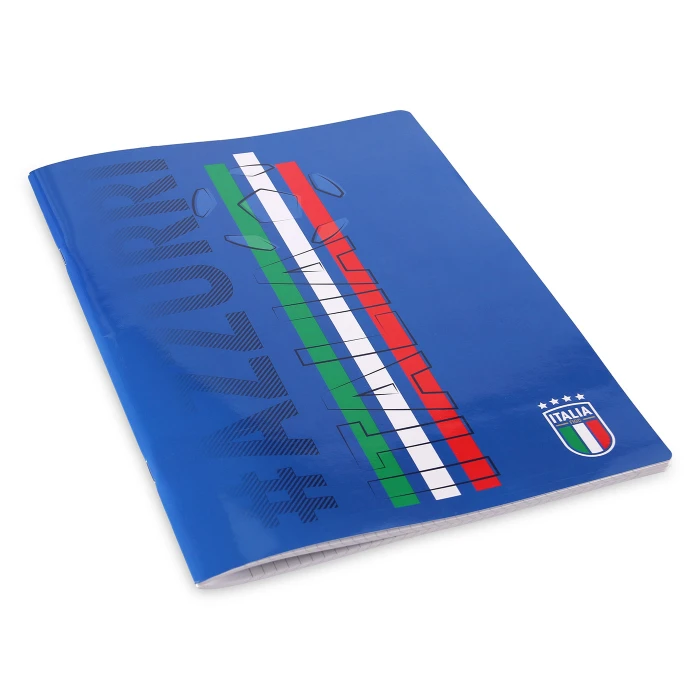 ITALY FIGC SQUARED NOTEBOOK #AZZURRI