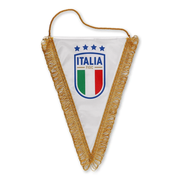 ITALY FIGC WHITE PENNANT