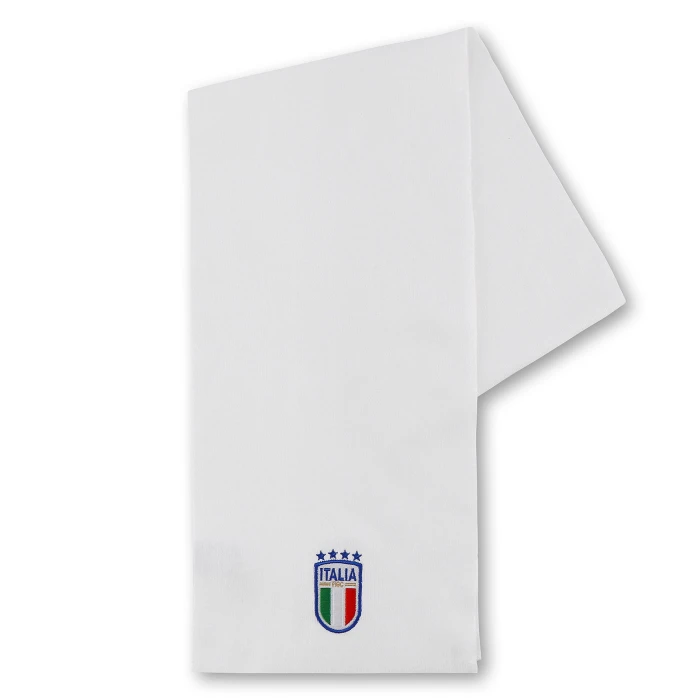 ITALIA FIGC SCIARPA BIANCA