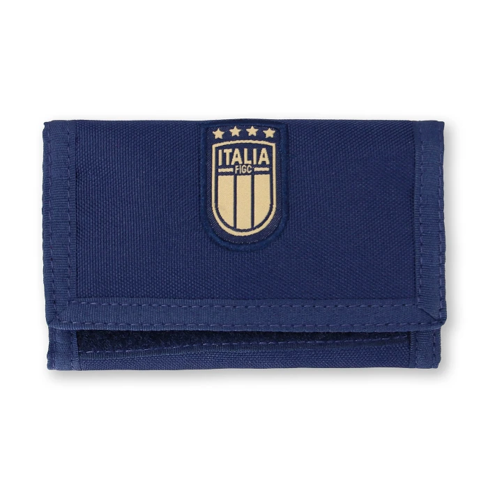 ITALY FIGC BLUE VELCRO WALLET