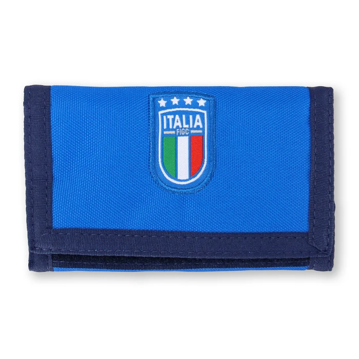 ITALY FIGC LIGHT BLUE VELCRO WALLET