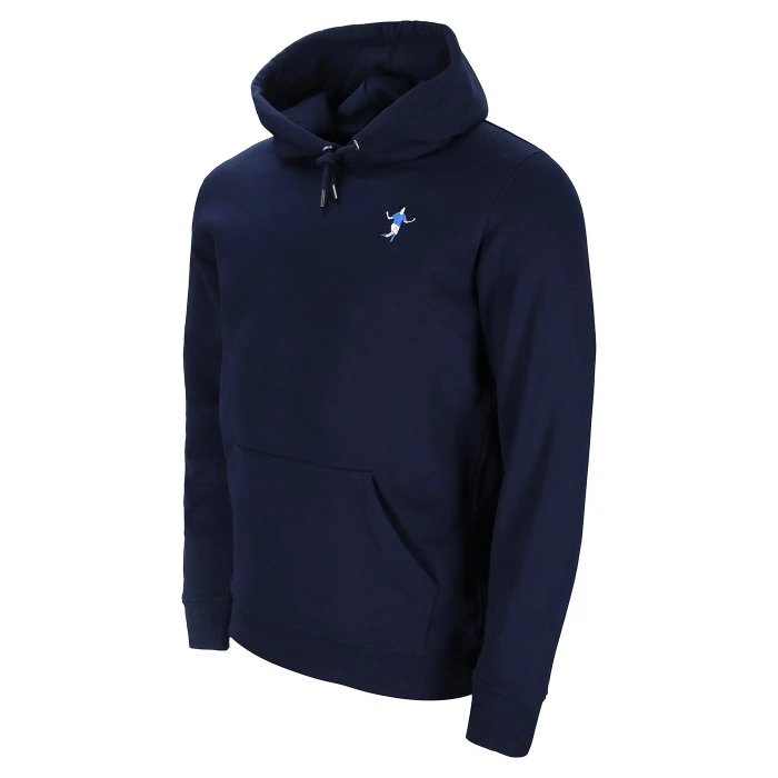 L'URLO TACCHETTEE X ITALIA FIGC BLUE EMBROIDERED HOODIE