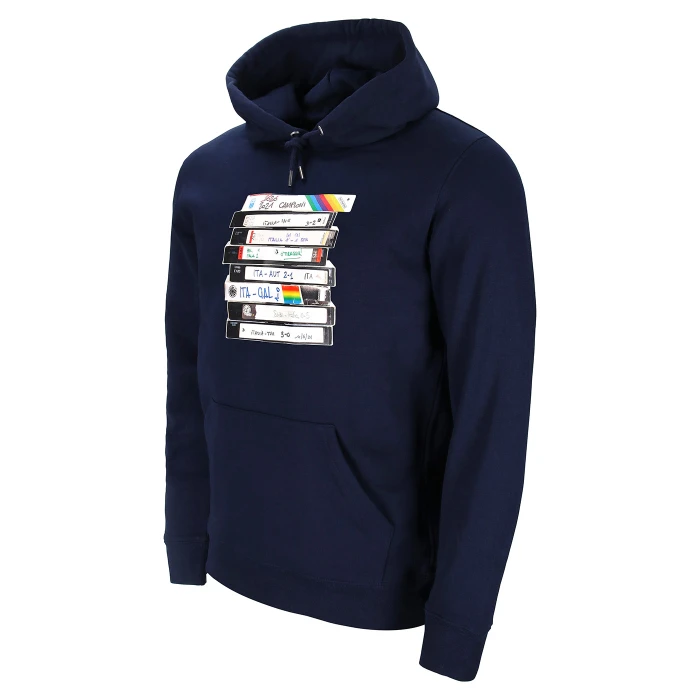 IT'S COMING ROME TACCHETTEE X ITALIA FIGC PRINTED HOODIE