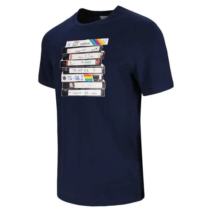 IT'S COMING ROME TACCHETTEE X ITALIA FIGC PRINTED T-SHIRT