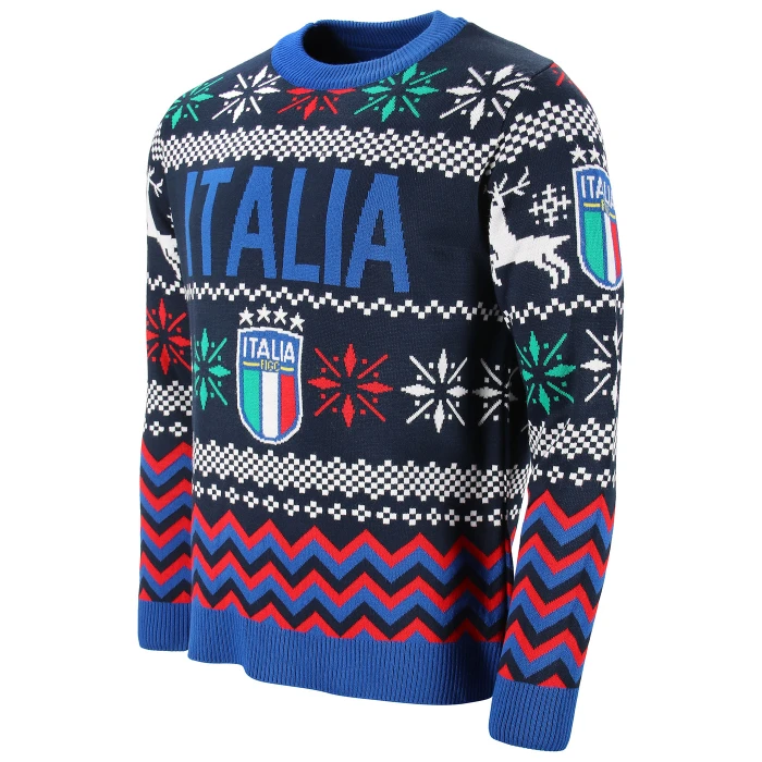 ITALIA FIGC CHRISTMAS JUMPER