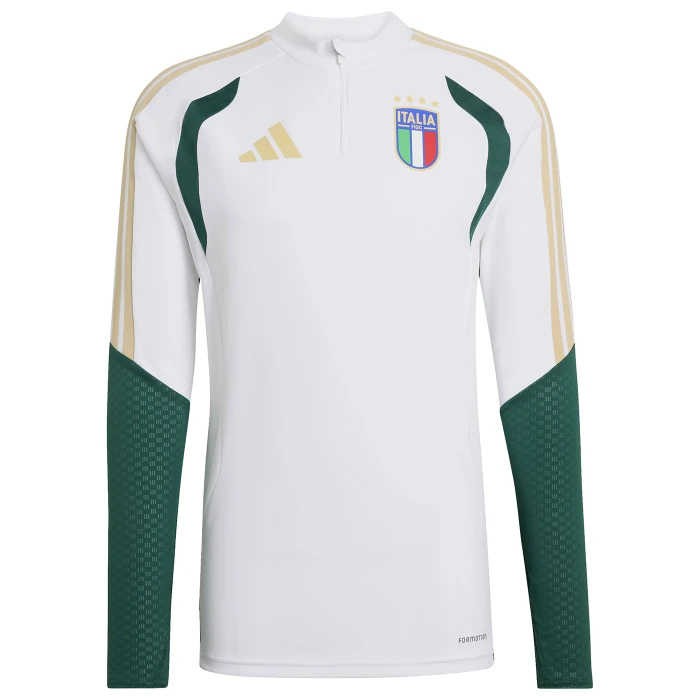 ITALY FIGC WHITE TRAINING TOP 2026