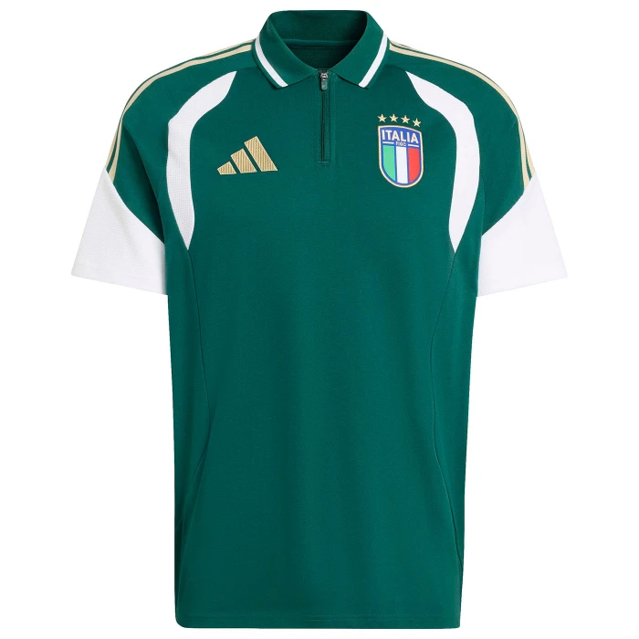ITALY FIGC GREEN PRESENTATION POLO 2026