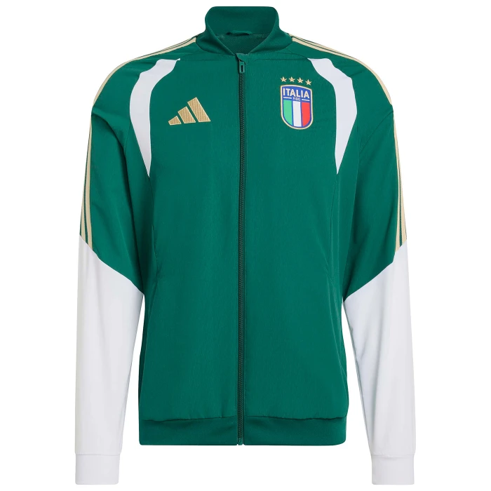 ITALY FIGC GREEN PRESENTATION JACKET 2026