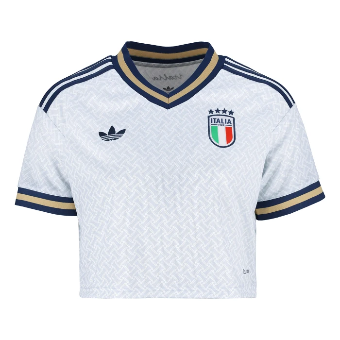 ITALIA FIGC MAGLIA GARA AWAY CROP DONNA 2026