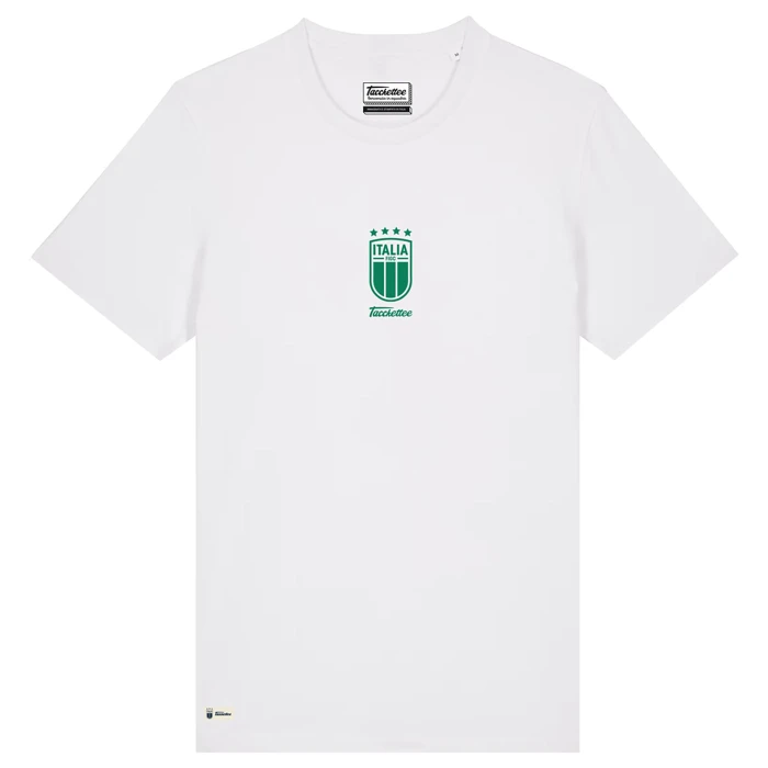 TACCHETTEE X ITALIA FIGC WHITE T-SHIRT