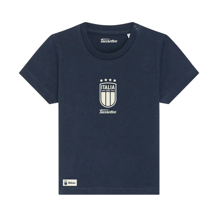 TACCHETTEE X ITALIA FIGC BLUE NAVY T-SHIRT - INFANT