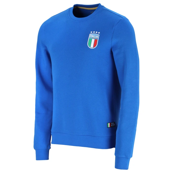 ITALIA FIGC BLUE SWEATER