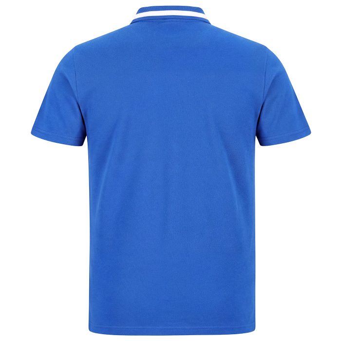 ITALIA FIGC POLO LOGO BLU
