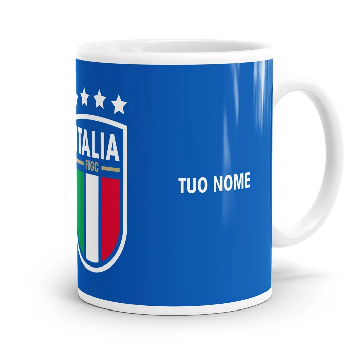 ITALY FIGC LIGHT BLUE MUG